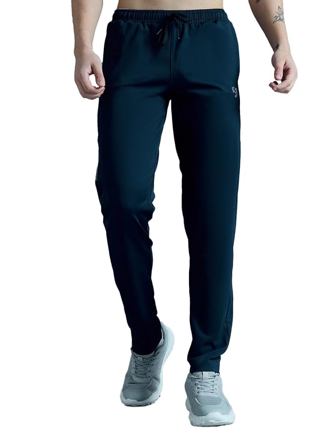 SG Men's Comfort Track Pants | Ideal for Trail Running, Fitness & Training, Jogging, Regular & Fashion Wear, CORMTP55